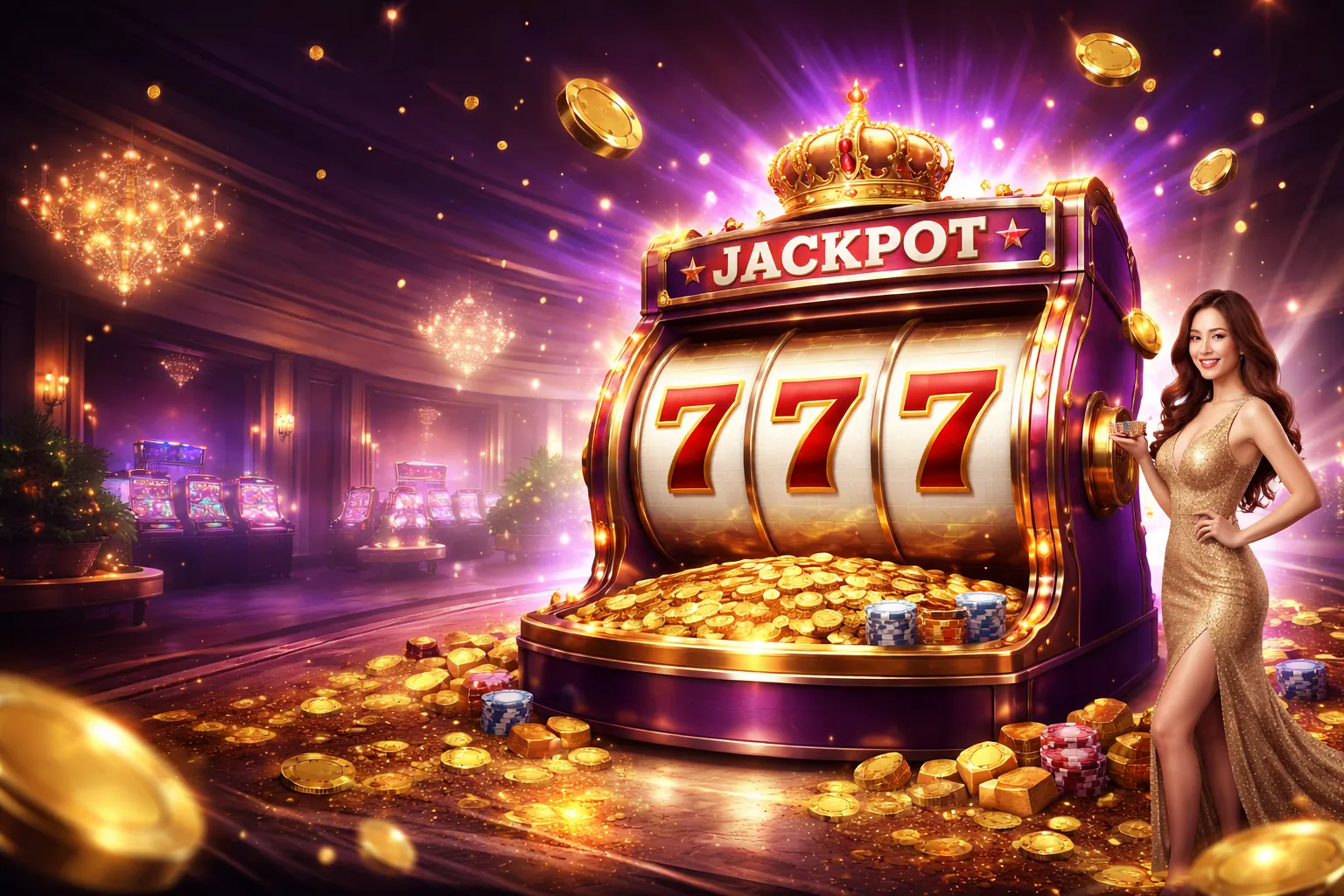 Hình nền Lucky God Joker123 888vv