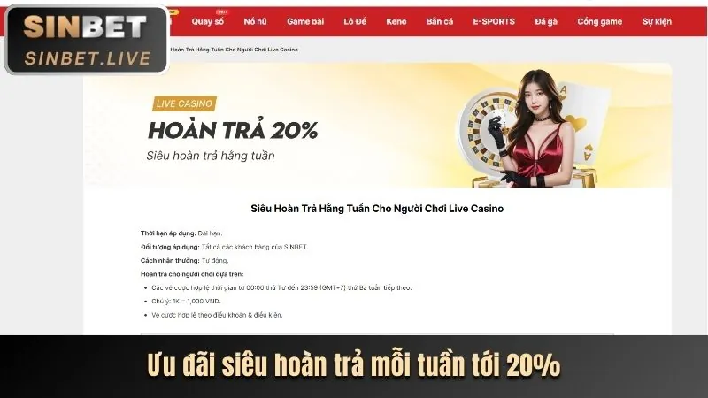 Lợi ích khuyến mãi 888vv